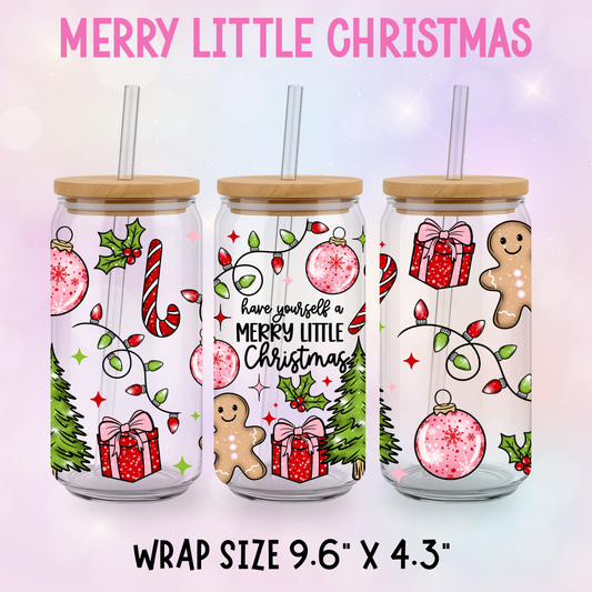 HAVE YOURSELF A MERRY LITTLE CHRISTMAS CUP WRAP