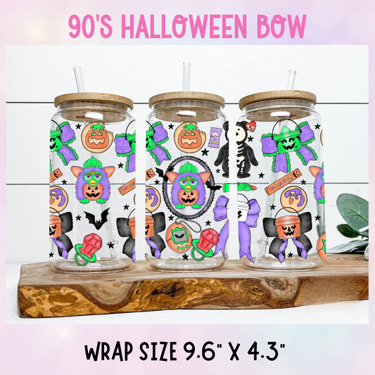 90'S HALLOWEEN BOW CUP WRAP