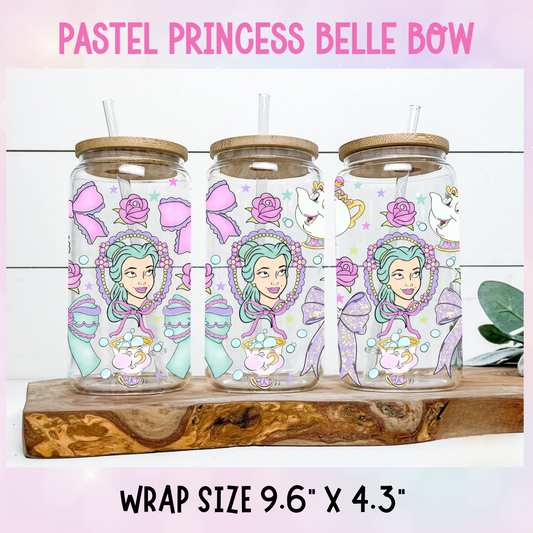 PASTEL PRINCESS BELLE BOW CUP WRAP