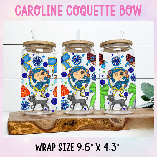 CAROLINE COQUETTE BOW CUP WRAP