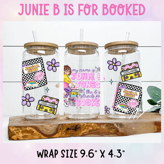 JUNIE B IS FOR BOOKED CUP WRAP