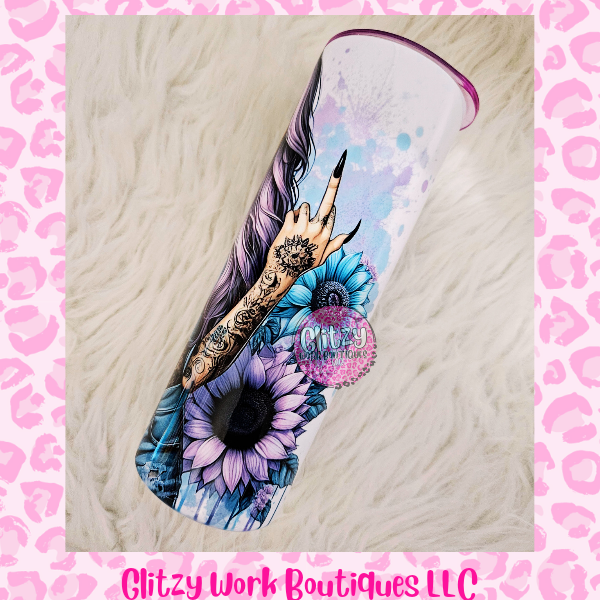 BAD BITCH QUEEN TUMBLER