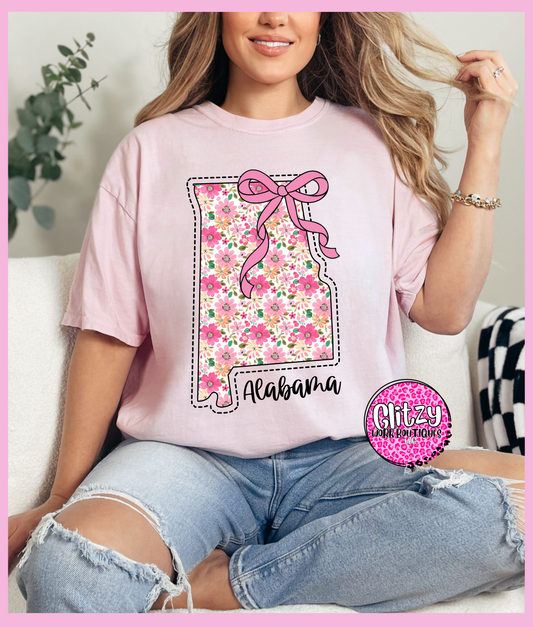 FLORAL COQUETTE 50 STATES PRINTED APPAREL