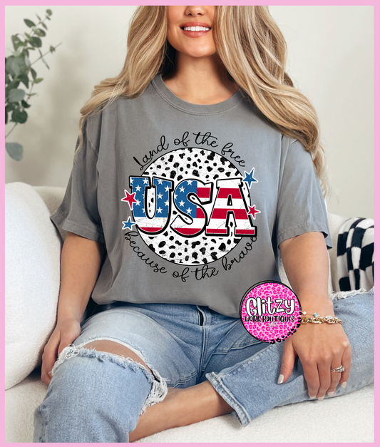 USA COWPRINT PRINTED APPAREL