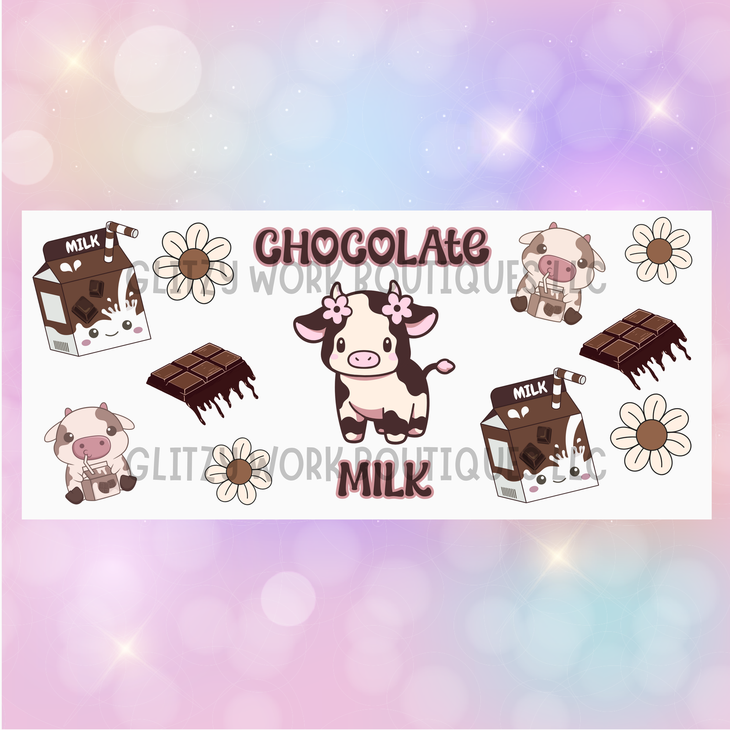 CHOCOLATE MILK CUP WRAP