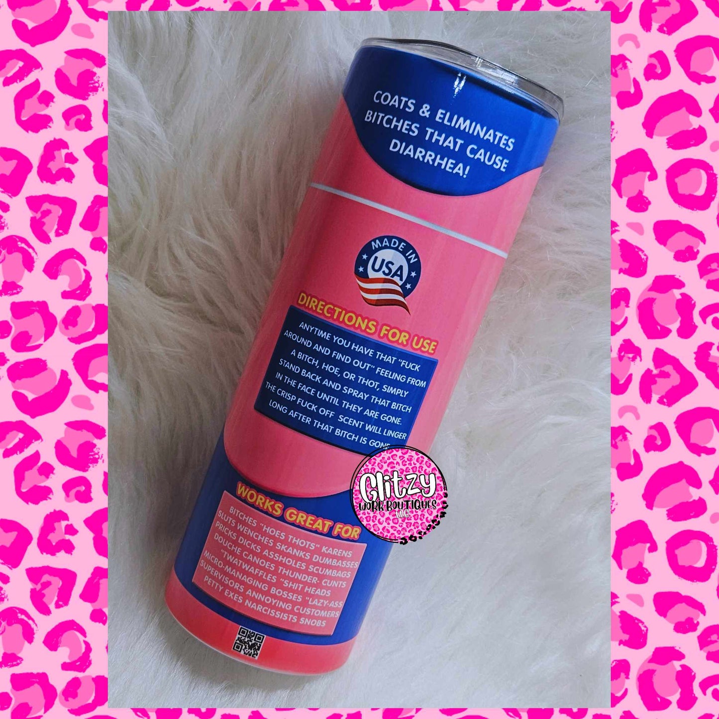 PEPT-HOE ULTRA BULLSHIT RELIEF TUMBLER