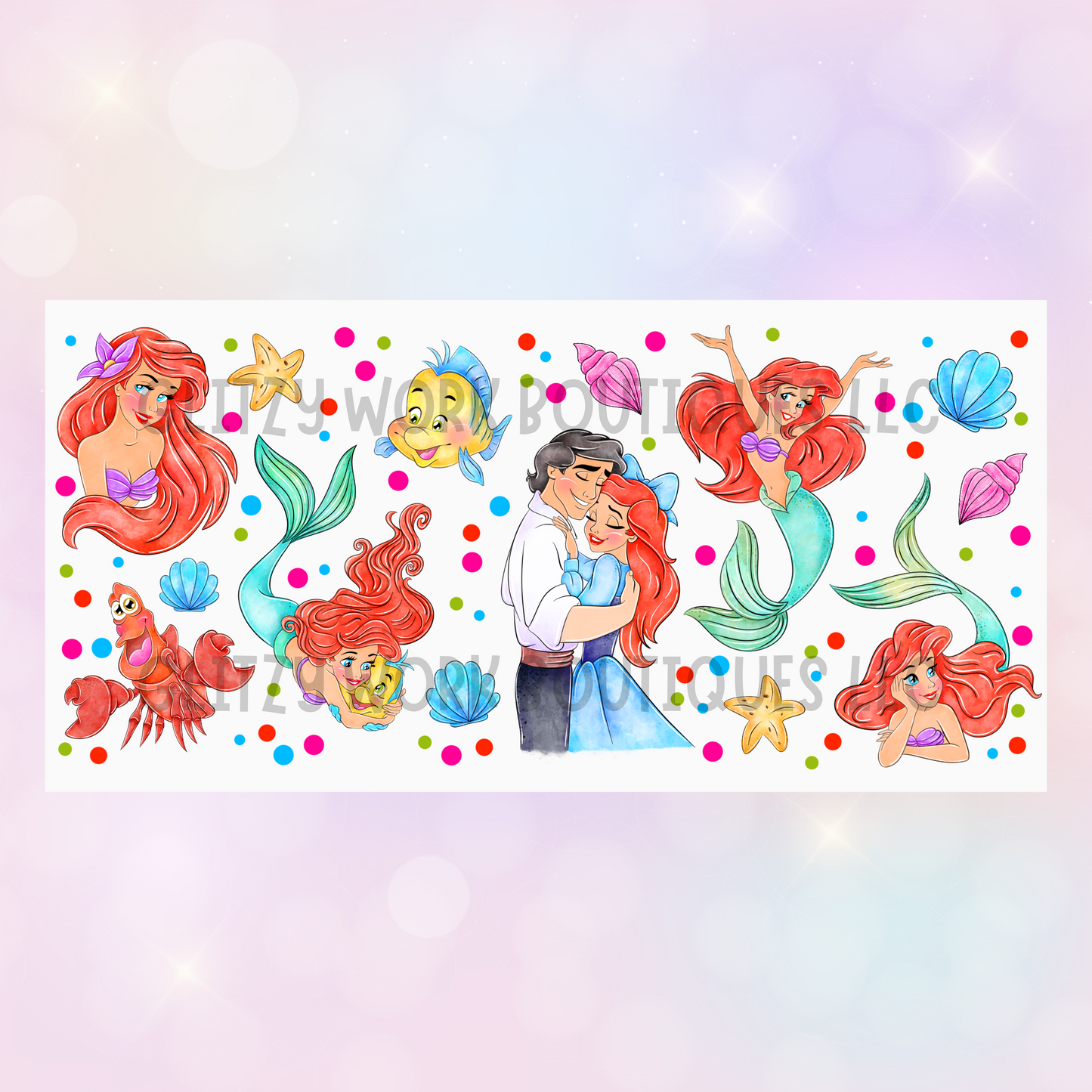 SUMMER UNDER THE SEA UV CUP WRAP