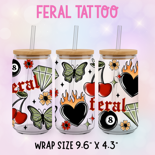 FERAL TATTOO UV CUP WRAP
