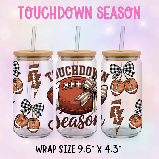 TOUCHDOWN SEASON CUP WRAP
