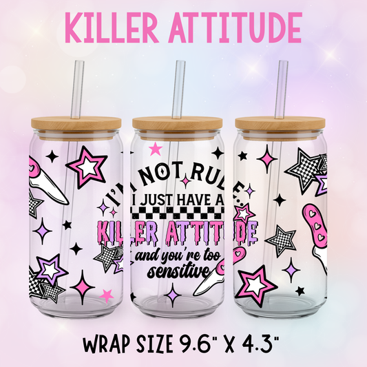KILLER ATTITUDE UV CUP WRAP
