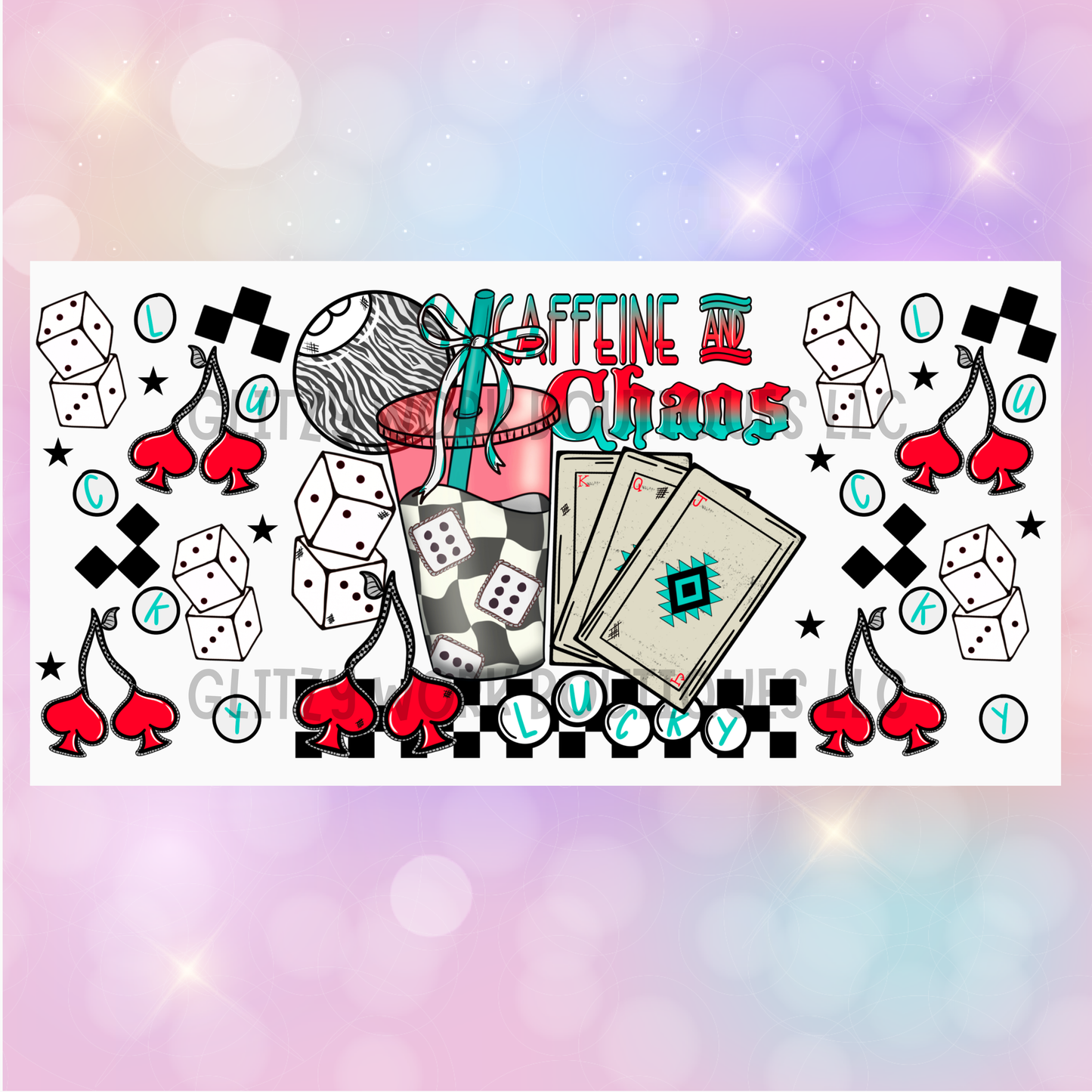 CAFFEINE & CHAOS CUP WRAP