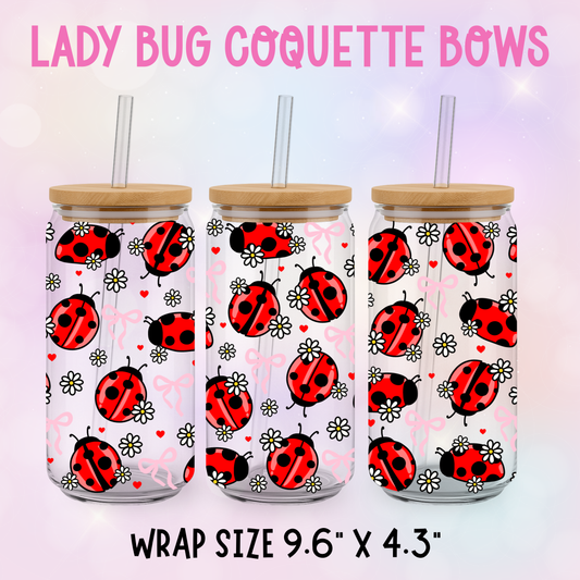 LADY BUGS COQUETTE BOWS UV CUP WRAP