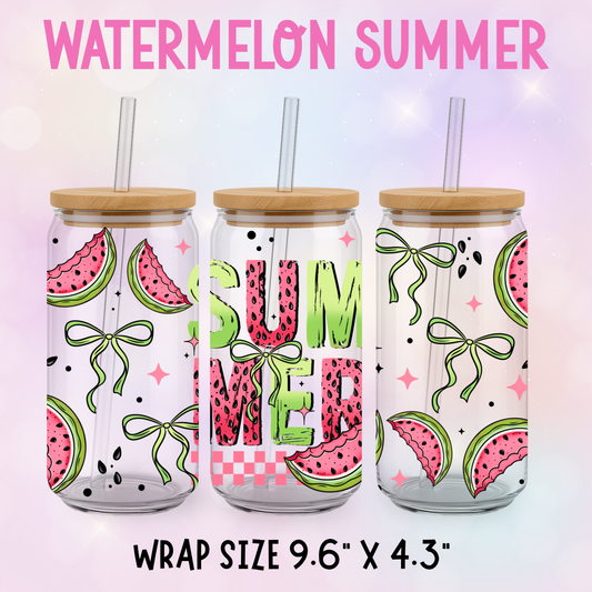 WATERMELON SUMMER UV CUP WRAP