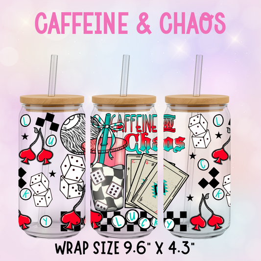 CAFFEINE & CHAOS CUP WRAP