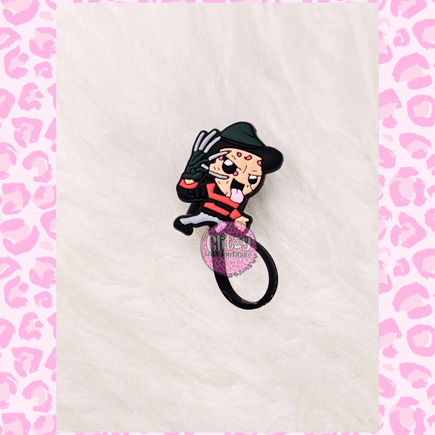 FREDDY KRUEGER STRAW TOPPER