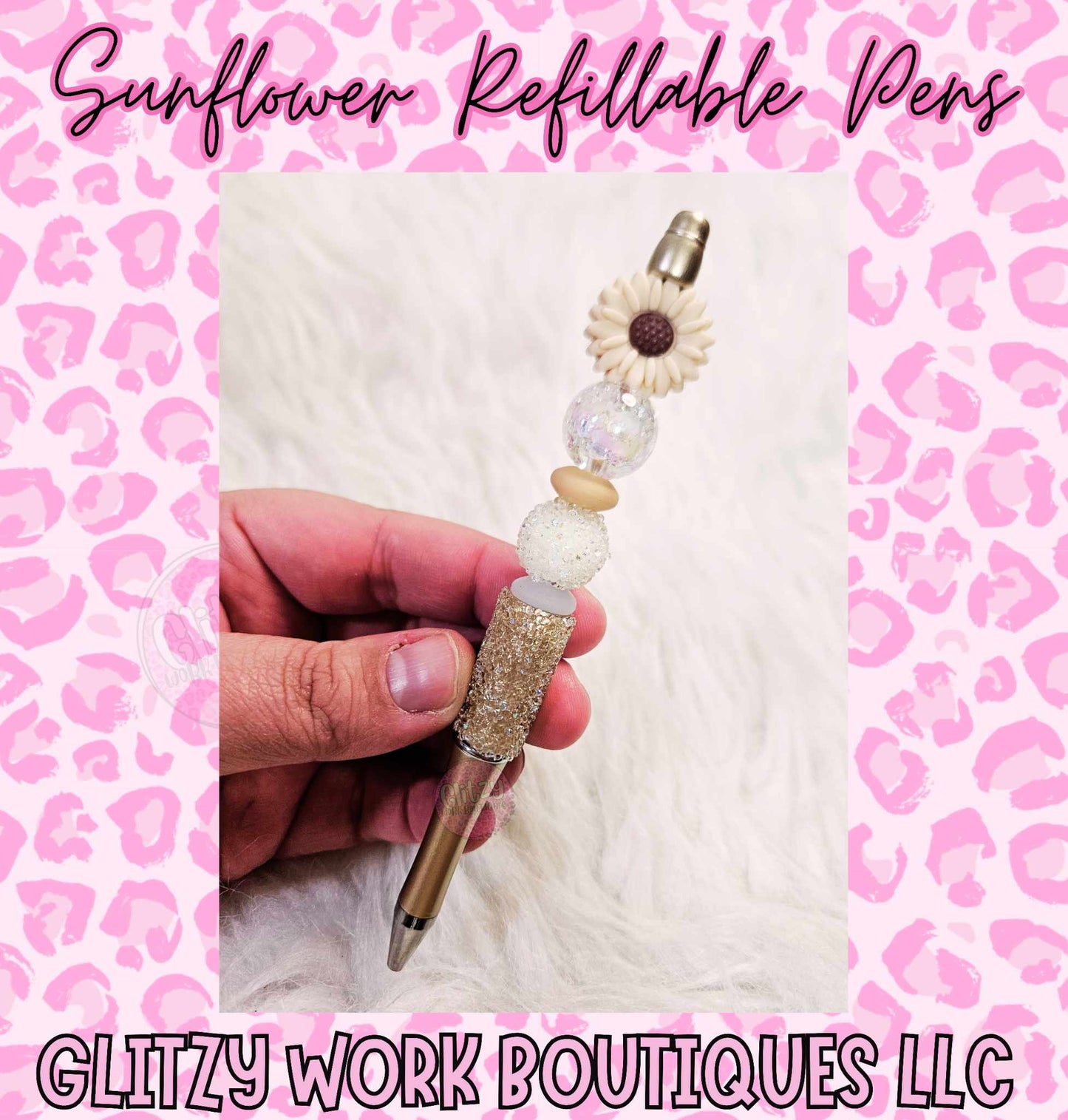 SUNFLOWER REFILLABLE INK PENS