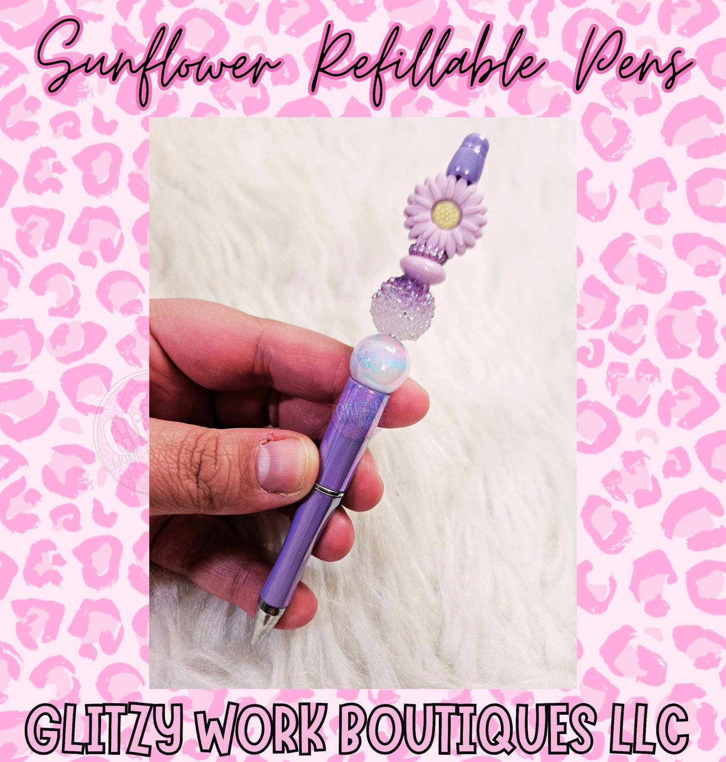 SUNFLOWER REFILLABLE INK PENS