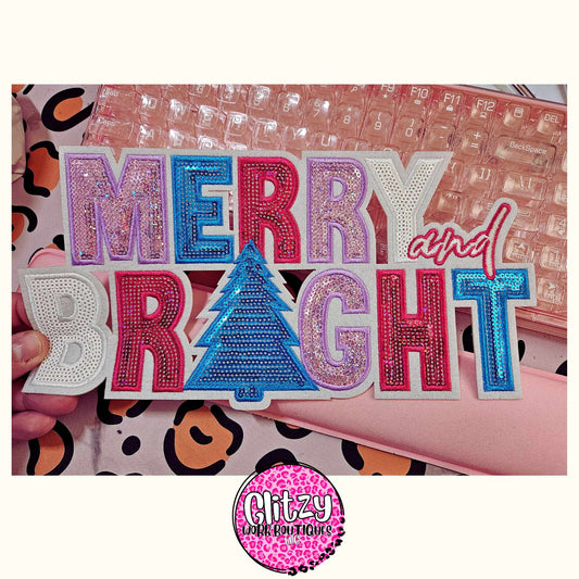 MERRY & BRIGHT PATCHED APPAREL