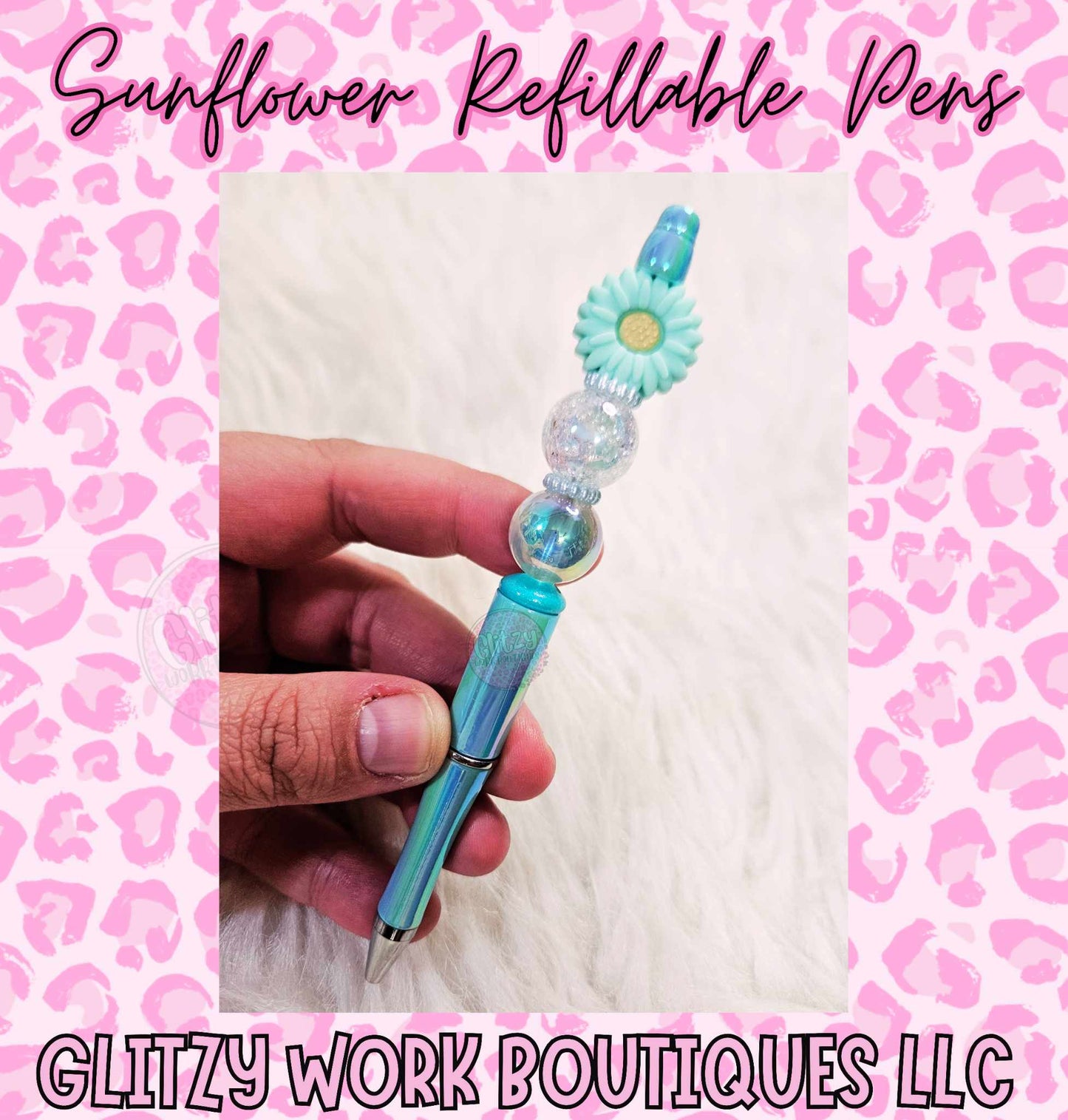 SUNFLOWER REFILLABLE INK PENS