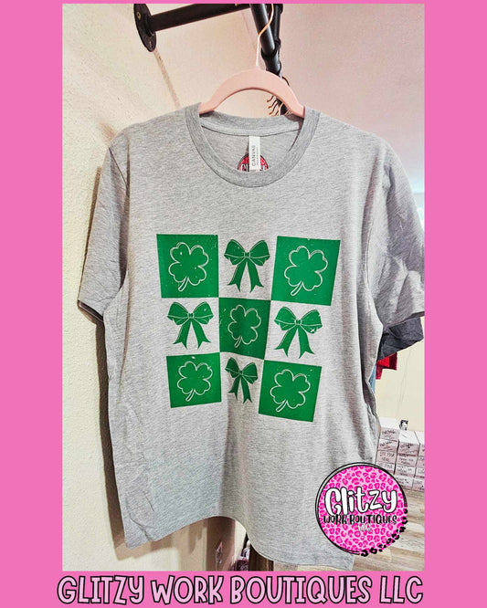 ST PATRICKS DAY SHAMROCK TEE