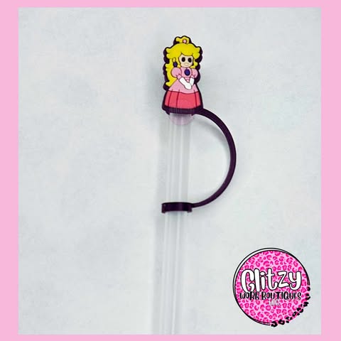 PRINCESS PEACH STRAW TOPPER