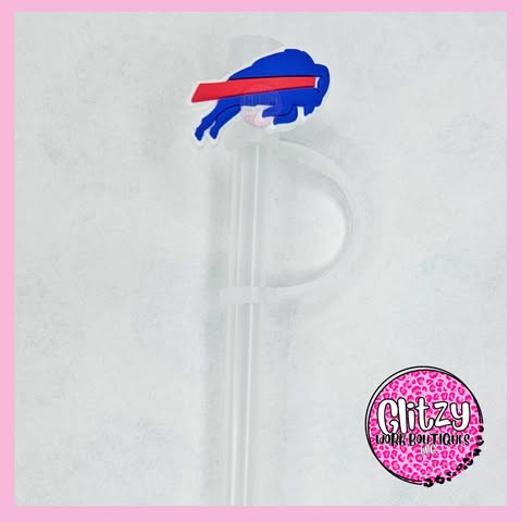 BUFFALO BILLS STRAW TOPPER