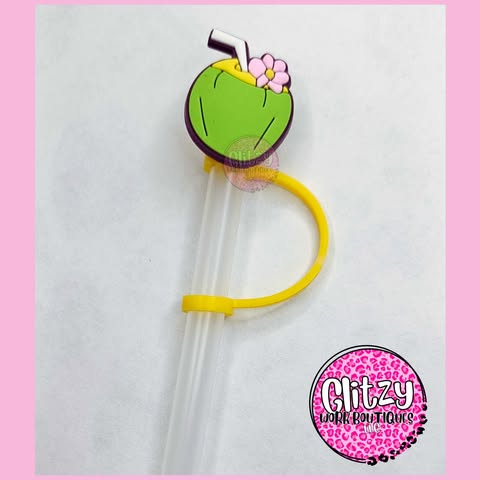 BEACH DRINK STRAW TOPPER