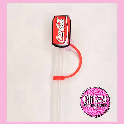 COCA COLA STRAW TOPPER