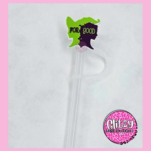 FOR GOOD STRAW TOPPER
