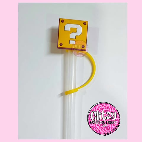 MYSTERY BOX STRAW TOPPER