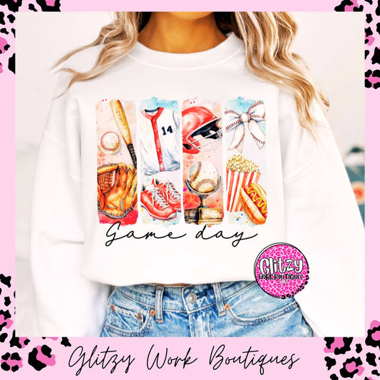 BASEBALL GAME DAY PRINTED APPAREL