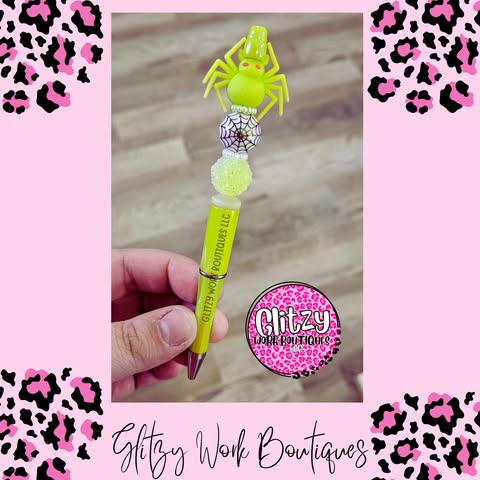 SPOOKY SPIDER REFILLABLE INK PENS