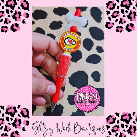 KC CHIEFS REFILLABLE INK PENS