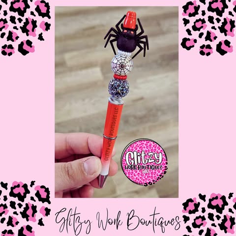 SPOOKY SPIDER REFILLABLE INK PENS
