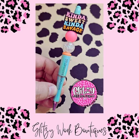 KINDA SWEET KINDA SAVAGE REFILLABLE INK PENS