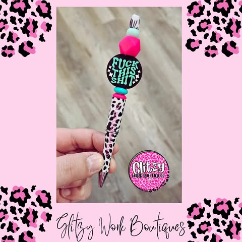 FUCK THIS SHIT REFILLABLE INK PENS