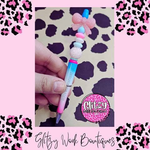 COQUETTE BOW REFILLABLE INK PENS