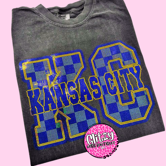 KANSAS CITY ROYALS SPANGLE APPAREL