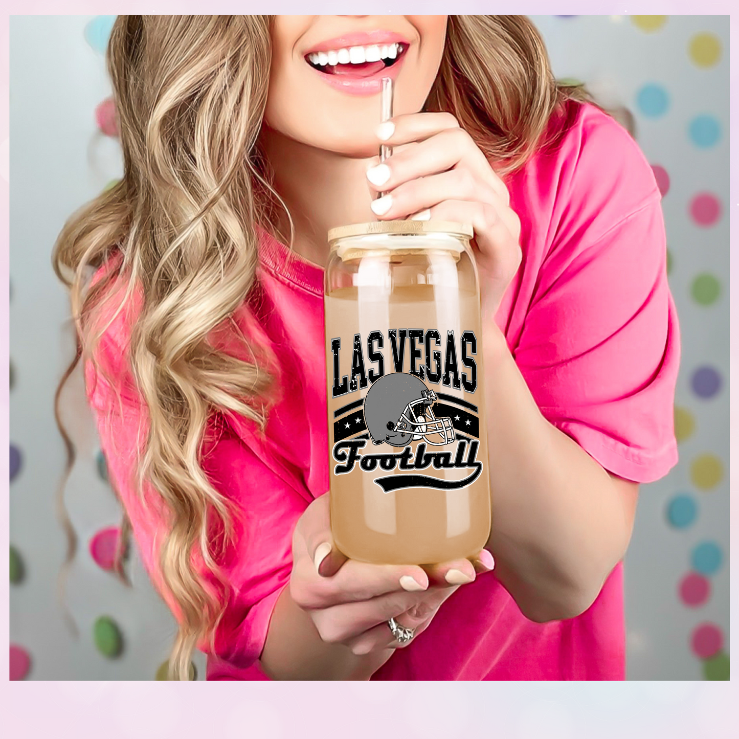 LAS VEGAS RAIDERS UV CUP DECAL