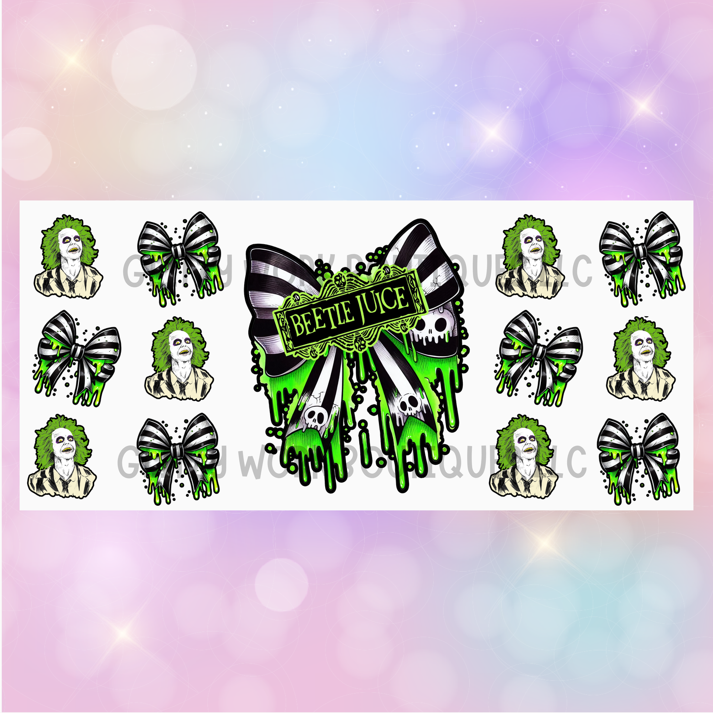 BEETLE DRIPPIN' COQUETTE BOW CUP WRAP