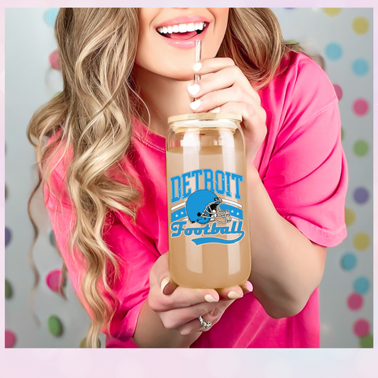 DETROIT LIONS UV CUP DECAL