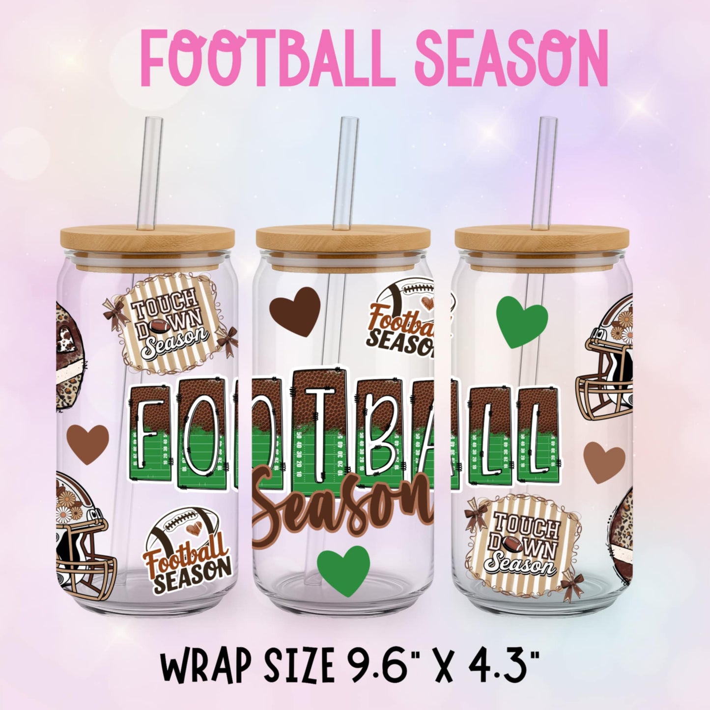 FOOTBALL SEASON CUP WRAP