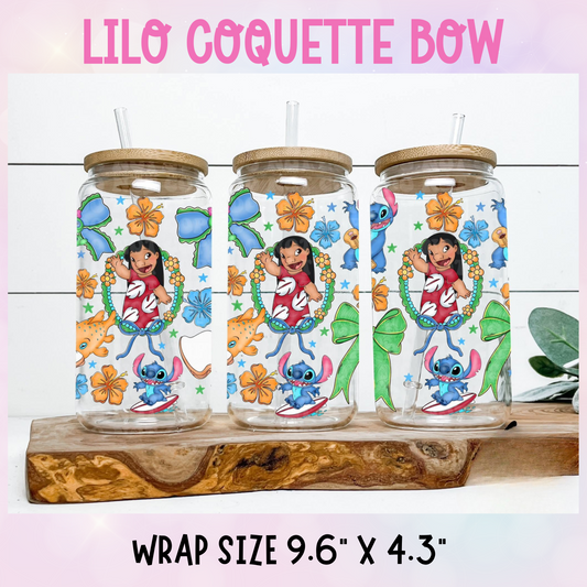 LILO COQUETTE BOW CUP WRAP