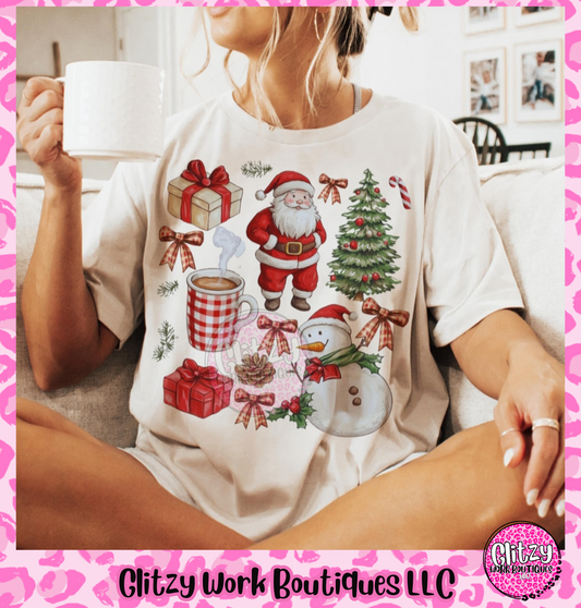 COQUETTE CHRISTMAS SEASON BOW APPAREL