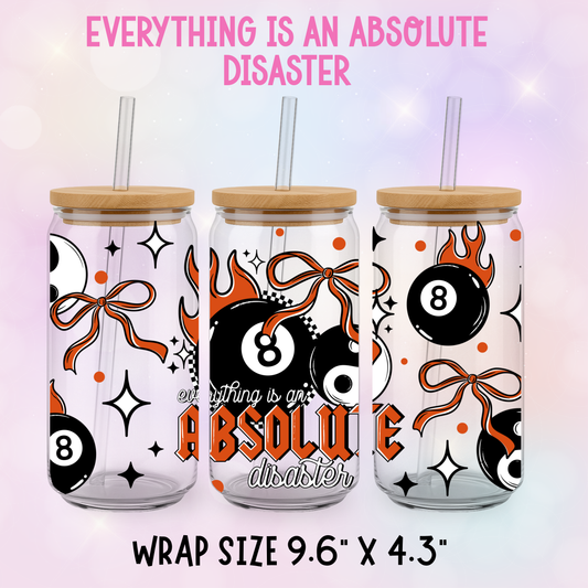 EVERYTHING IS AN ABSOLUTE DISASTER UV CUP WRAP