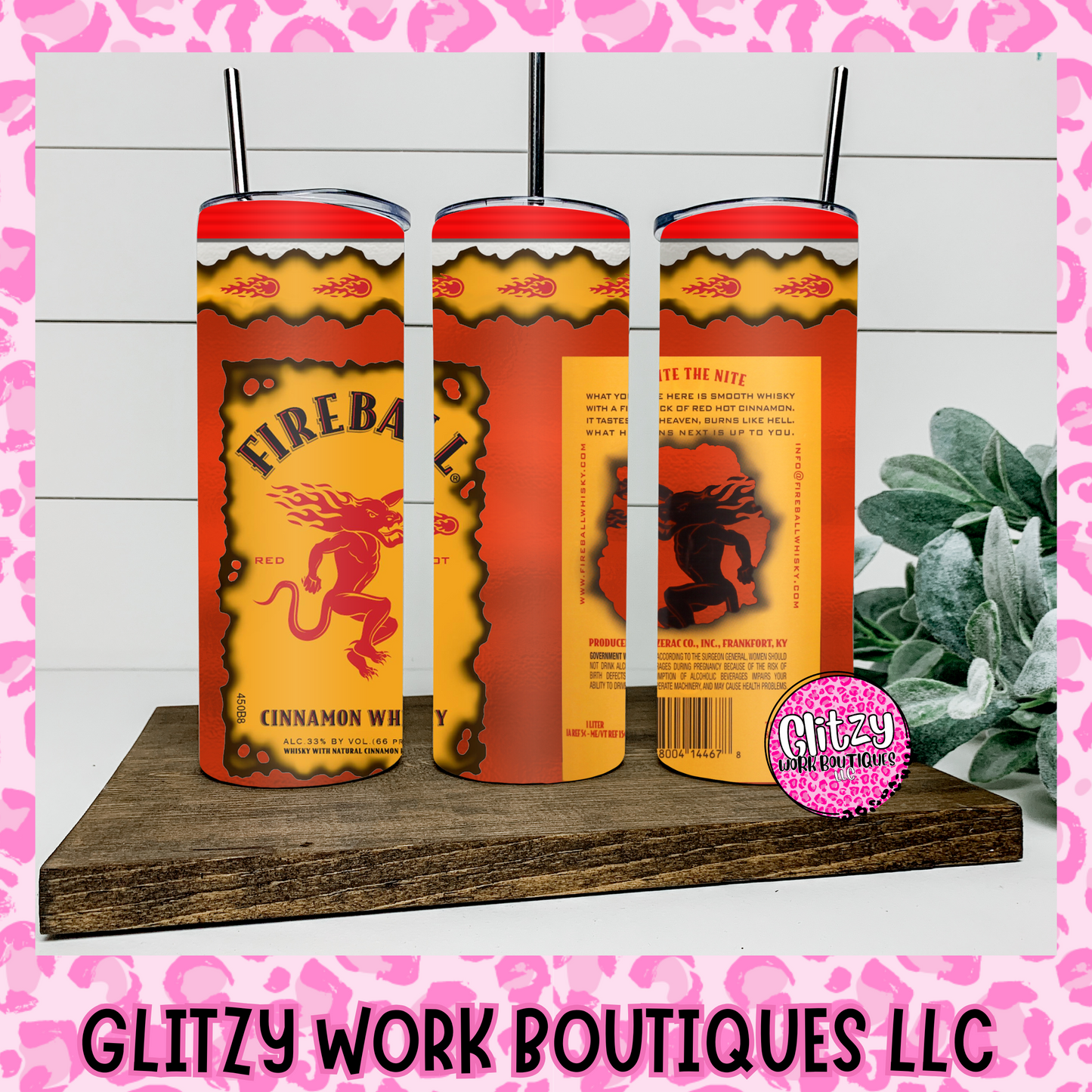 FIREBALL TUMBLER