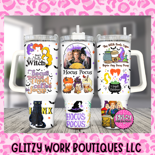 HOCUS POCUS 40oz TUMBLER