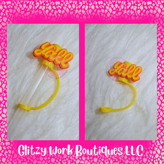 Y'ALL COUNTRY STRAW TOPPER