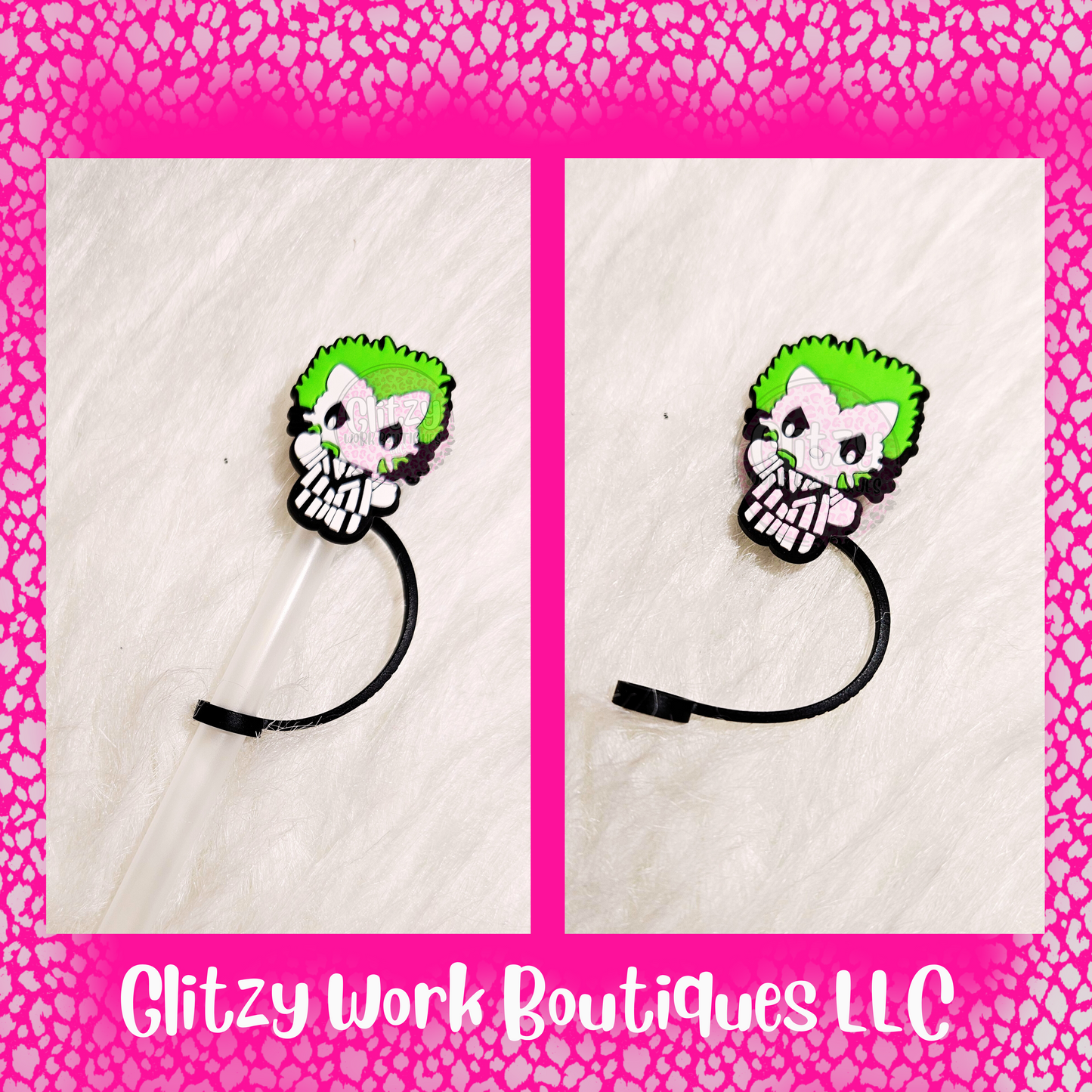 BEETLEJUICE STRAW TOPPER