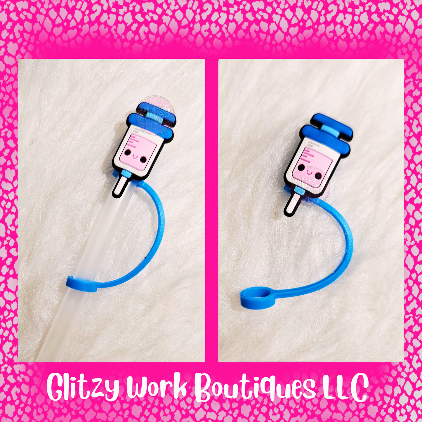 THERMOMETER STRAW TOPPER